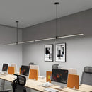 Axyaa Modern Minimalist Dining Table Bar Long Strip Light - LED Office Pendant Light
