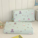 Axyaa Dinosaur Car Cartoon Pillowcase, Kids Satin Bedding, Cute Design, Soft Cotton Cover.
