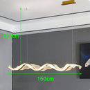 Axyaa Modern Dining Room Pendant Chandelier LED Ceiling Light for Living Room