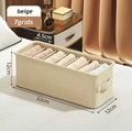 Axyaa Underwear Organizer Box: Bra Socks Clothes Drawer Closet Cabinet Organizers