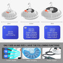 Axya Solar Rechargeable LED Camping Light with Remote Control - Portable Outdoor Lantern