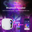 Axyaa WiFi Galaxy Star Projector Light with Bluetooth & Aurora Atmosphere for Bedroom