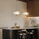 Axyaa LED Chandelier: Modern Pendant Lamp for Living Room, Dining Room, Bedroom, and Restaurant Decor