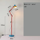 Axyaa Metal LED Floor Lamp for Study and Living Room
