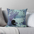 Cute Cat Decorative Pillow Case Cover for Modern Living Room Sofa by Axyaa