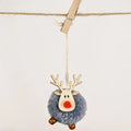 Axyaa Felt Deer Pendant - Creative Elk Christmas Tree Hanging Decor