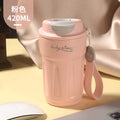 Axyaa Insulated Stainless Steel Outdoor Coffee Cup for Students, High Beauty, Car, Gift