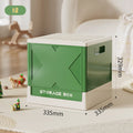 Axyaa Kids Block Toy Storage Box: Large Capacity, Stackable, Multifunctional Storage Organizer