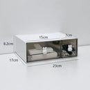 Axyaa 3-Layer Desk Organizer with Drawer for Hairpin, Makeup, Cosmetics & Jewelry Storage