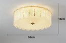 Axyaa Modern Crystal Chandelier Light - Elegant Glass Lamp for Home Living Dining Bedroom