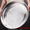 Axya Deep Colander Plate Set for Steaming and Draining - Stainless Steel