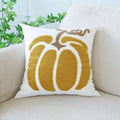 Axyaa Embroidered Pumpkin Pillowcase Cojines Sofa Cushion Cover Autumn Halloween