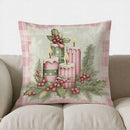 Charming Girl Christmas Pillow Cover for Sofa, Bedroom, Car - Axyaa