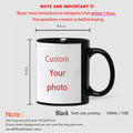 Personalized Photo Mug, Family, Kids, Lovers, Logo, Text Mugs by Axyaa