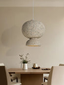 Axyaa Nordic Wabi Sabi LED Chandelier Dining Room Pendant Creative Model Lighting
