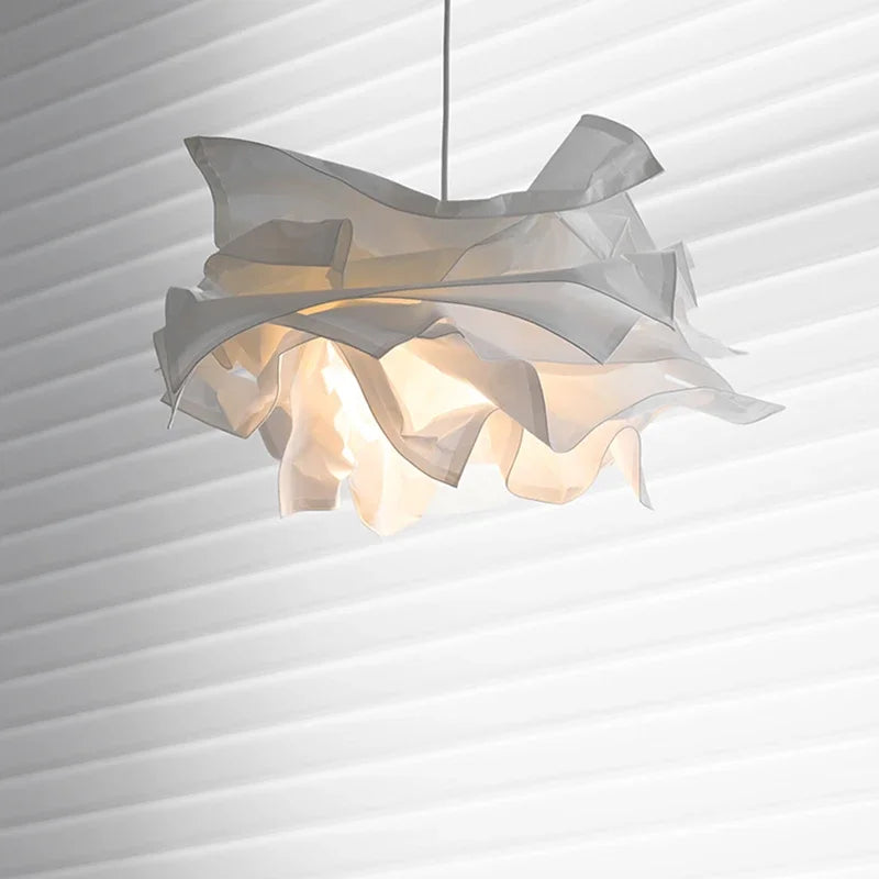 Axyaa White Cloud Pendant Light for Modern Living Spaces