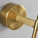 Axyaa White Marble Copper Sconce Light for Hotel Hall Room