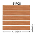 Axyaa Wood Plank Vinyl Floor Tile, Self-Adhesive, Easy DIY, SXP Stickers for Any Room