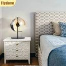 Axyaa Glass Desk Lamp Light LED Floor Lamp Luxury Art Nordic Style