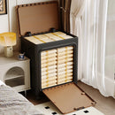 Axyaa Folding Clothing & Quilt Storage Box | Large Capacity Storage Cabinet