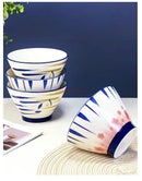 Axyaa 5 Inch Ceramic Rice Porridge Bowl Fruit Salad Breakfast Dim Sum Bowl