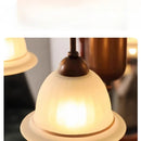 Axyaa Nordic Glass Art LED Chandelier for Home Decor Lighting