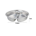 Axyaa Stainless Steel Steaming Plate with Handle for Rice Cooker and Household Steaming