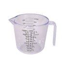 Axyaa Premium Heat-Resistant Plastic Measuring Cup with Pour Spout and Handle