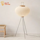 Axyaa Wabi-sabi Rice Paper Floor Lamp LED E27 Indoor Lighting for Home Decor