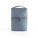 Axyaa Cylinder Makeup Bag with Inner Pocket - Waterproof Travel Cosmetic Pouch