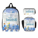Axyaa Kids Backpack Lunch Box Pencil Box Set