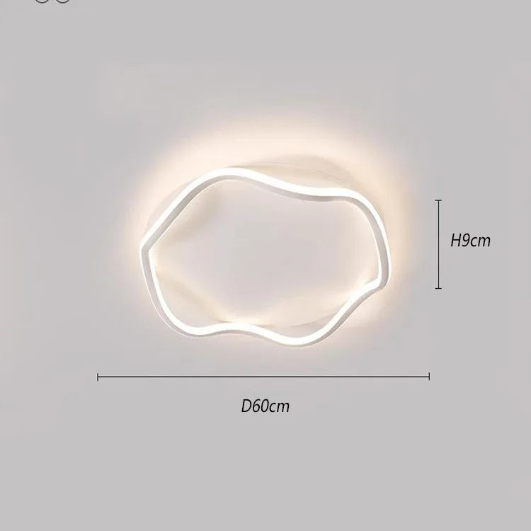 Axyaa Cloud LED Ceiling Light 2025 Home Master Bedroom Modern Eye Protection