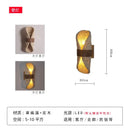 Axyaa Ratta Weaving Wall Sconces Retro Wabi-Sabi Home Decor Living Room Bedroom Hotel