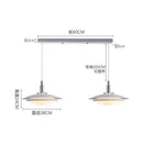 Axyaa Nordic UFO Pendant Light for Coffee Shop Bar Bedroom Living Room