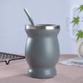 Axyaa 240ml Yerba Mate Stainless Steel Insulated Cup Set with Accessories