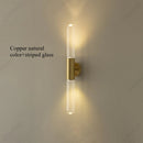 Axyaa LED Glass Wall Lamp for Home Decor and Lighting