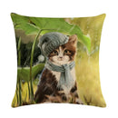 Axyaa Flax Embrace Pillowcase 45*45cm for Stylish Home Décor