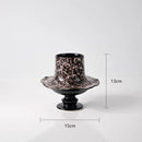 Axyaa Floral Resin Vase Desk Decoration with Artificial Flowers