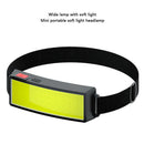 Axya High Lumens COB LED Headlamp with Wide Beam and USB Rechargeable Feature