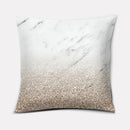 Rose Gold Patterned Digital Print Pillow Covers for Sofa, Bedroom, Car by Axyaa