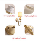 Axya Copper Wall Lamp for Living Room Bedroom Staircase Hallway