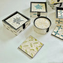 Axya Shell Coaster & Placemat Set - Home Kitchen Luxury Essentials