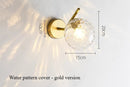 Axyaa LED Glass Wall Lamp for Bedroom, Living Room, Stair, Balcony Lighting