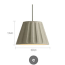 Axyaa Vintage Cement Chandeliers: Stylish LED Pendant Lights for Dining Room & Restaurant