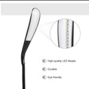 Axya Mini LED Lamp: Portable Touch Sensor Dimmable Light for Laptops, Camping, Night.