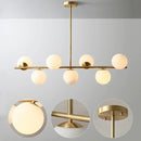 Axyaa 7-Light Magic Bean Glass Chandelier for Home Decor