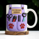 Axyaa Ceramic Coffee Cup Personalized for Pet Groomer