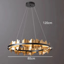 Axyaa Modern LED Pendant Light Chandeliers for Living Room and Dining Room