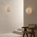 Axyaa Round Stone LED Wall Lamp for Dimmable Atmosphere Lighting in Various Spaces