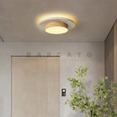 Axyaa Yellow Cave Stone Ceiling Lamp - Japanese Wabi Sabi Style for Bedroom, Living Room